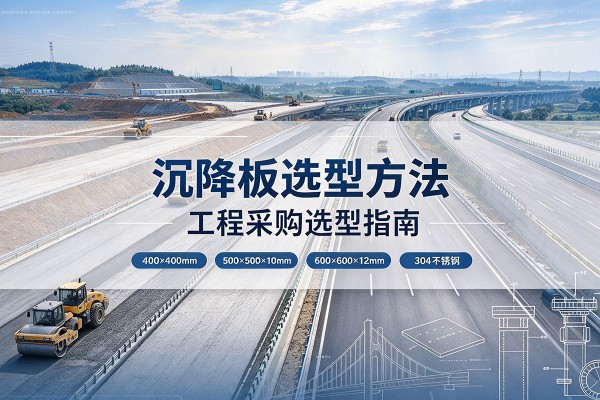 涡阳沉降板选择方法