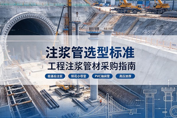 涡阳注浆管选型标准