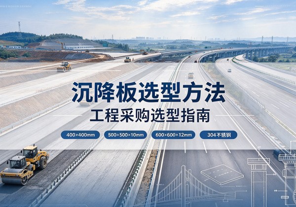 涡阳沉降板选择方法